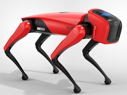 摩登7NF150-300摩登7注册解决智能机器狗散热问题