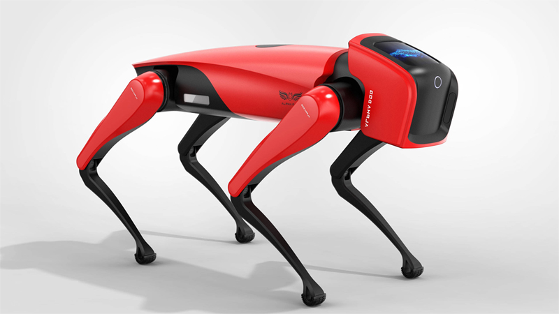 摩登7NF150-300摩登7注册解决智能机器狗散热问题