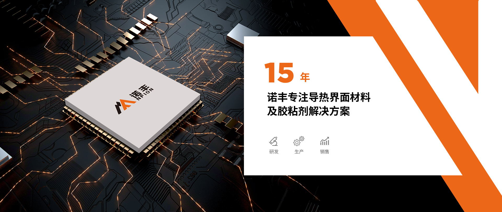 摩登7导热宣传海报